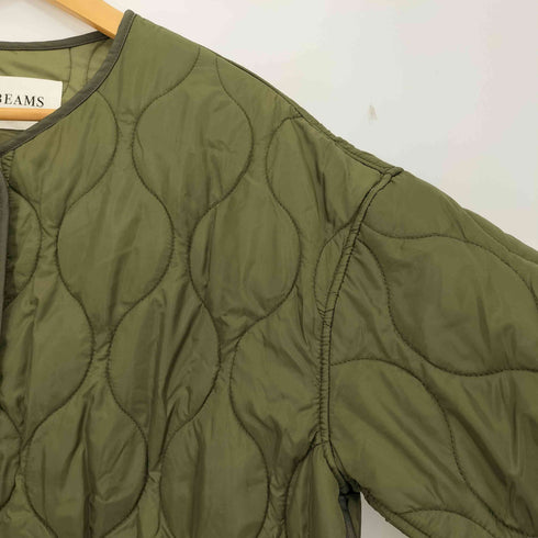 レイビームス Ray BEAMS 20aw キルティング ノーカラー ブルゾン レディース ONE SIZE