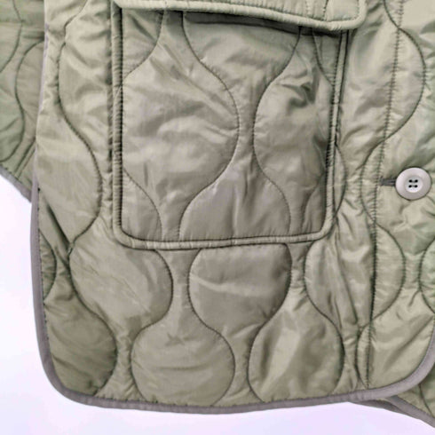 レイビームス Ray BEAMS 20aw キルティング ノーカラー ブルゾン レディース ONE SIZE