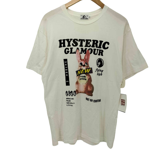 ヒステリックグラマー HYSTERIC GLAMOUR 21SS RABBIT AFFAIR Tシャツ レディース import:M
