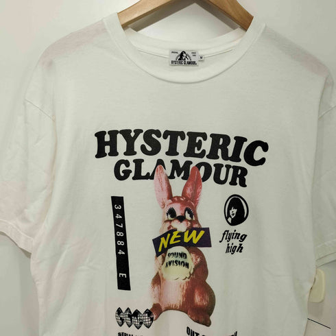 ヒステリックグラマー HYSTERIC GLAMOUR 21SS RABBIT AFFAIR Tシャツ レディース import:M