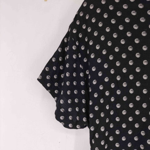 ジョンローレンスサリバン JOHN LAWRENCE SULLIVAN レーヨンシルク混 総柄 S/S カットソー メンズ import:S