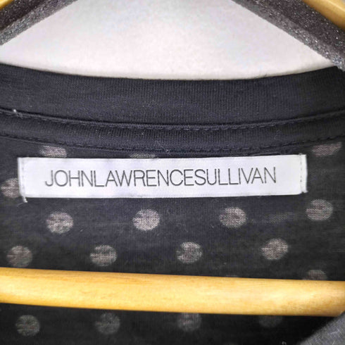 ジョンローレンスサリバン JOHN LAWRENCE SULLIVAN レーヨンシルク混 総柄 S/S カットソー メンズ import:S
