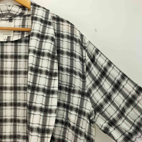 トゥデイフル TODAYFUL Check Rough Gown メンズ 38