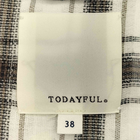 トゥデイフル TODAYFUL Check Rough Gown メンズ 38