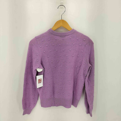 バウムウンドヘルガーデン BAUM UND PFERDGARTEN 立体ドット クルーネック ウール ニットセーター レディース S