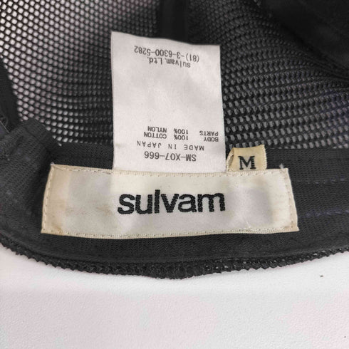 サルバム sulvam TRACKER CAP メンズ