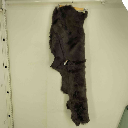 KARL DONOGHUE 英国製 ファー マフラー ストール 裏地ラム レディース