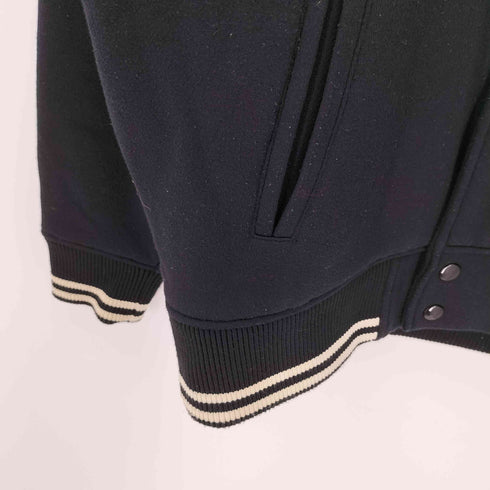 ヴァンヂャケット VAN JAC 背面アーチロゴ 裏地 キルティング ロゴ 刺繍 スタジアム ジャンパー スタジャン メンズ JPN:XL