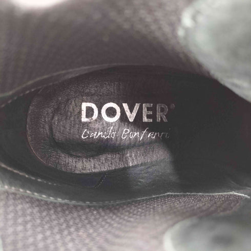 DOVER イタリア製 ウィングチップ サイドゴア ショートブーツ レディース JPN:37