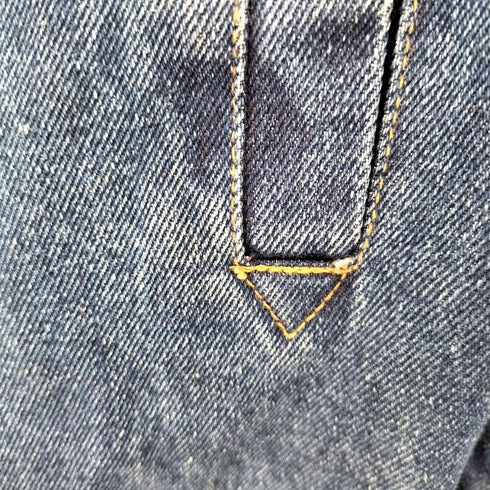 アウトブルック OUTBROOK 90S 裏地 ネル ネイティブ柄 切り替え デニム フーディ ジャケット メンズ import:L