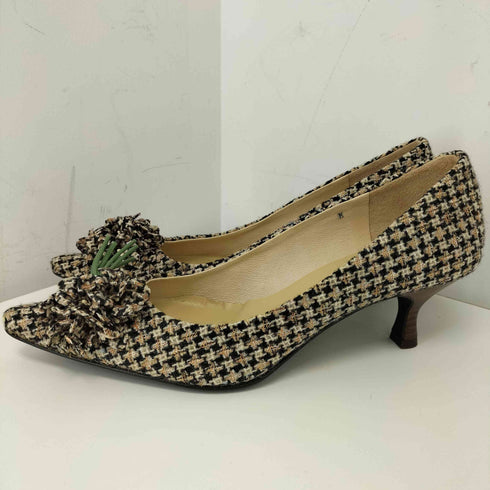 bapy ツイードパンプス レディース JPN:M