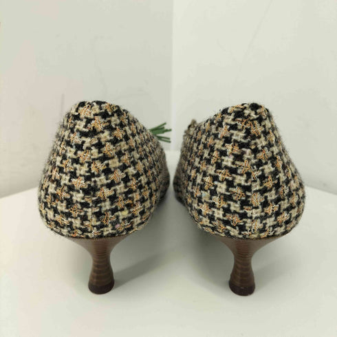 bapy ツイードパンプス レディース JPN:M