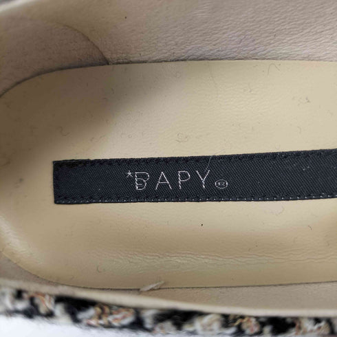 bapy ツイードパンプス レディース JPN:M