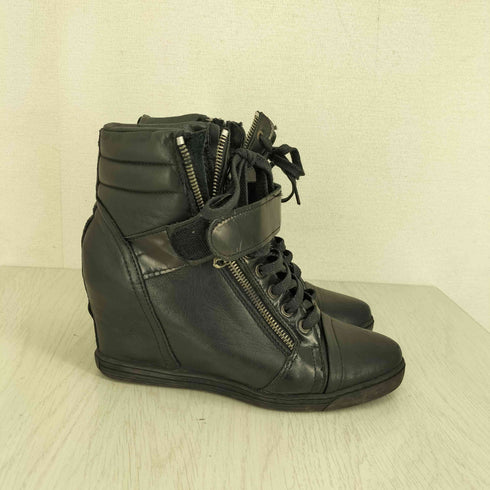 RD company 厚底 レースアップ ウエッジヒールスニーカー レディース JPN:37