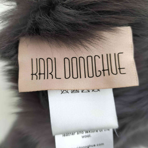KARL DONOGHUE 英国製 ファーマフラー ストール レディース