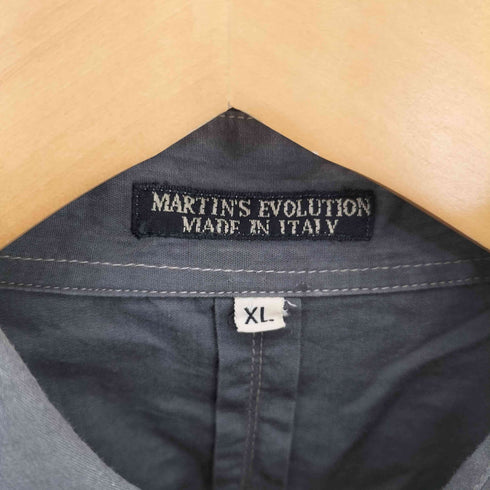 MARTINS EVOLUTION 90s イタリア製 比翼 レギュラーカラーシャツ メンズ XL
