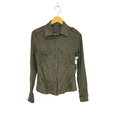 マックスマーラ MAX MARA エポレット付き シャツ レディース