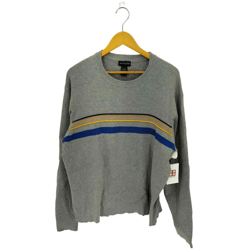 ドッカーズ DOCKERS PREMIUM ハイゲージ ライン クルーネック コットンニット メンズ L