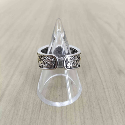 S925 タイガーデザインリング メンズ 19