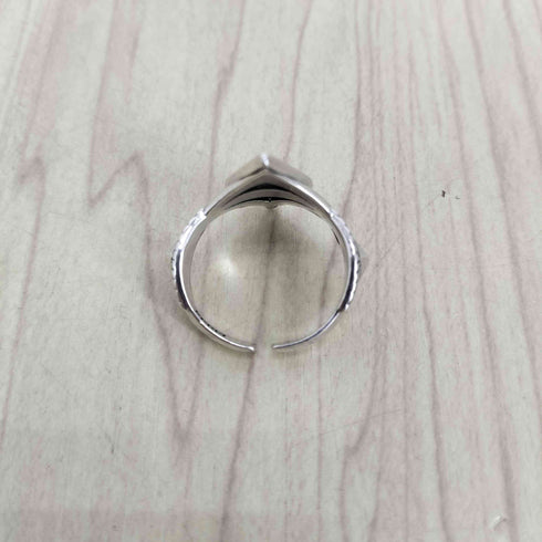 S925 ダイヤモンドデザインリング メンズ 18