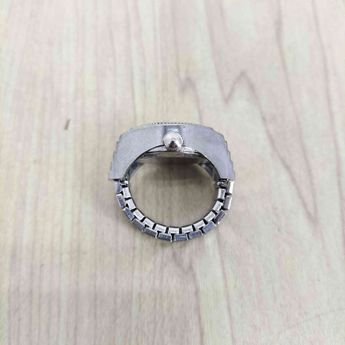 S925 時計デザインリング メンズ