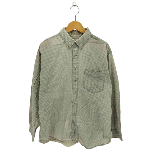 ジェイクルー J.CREW 90s 巨人タグ ボタンダウン ギンガムチェック シャツ メンズ L
