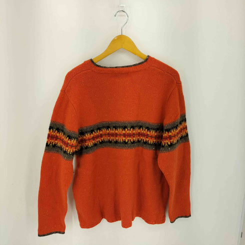 エディーバウアー Eddie Bauer ラムウール Vネック ニットセーター メンズ XL