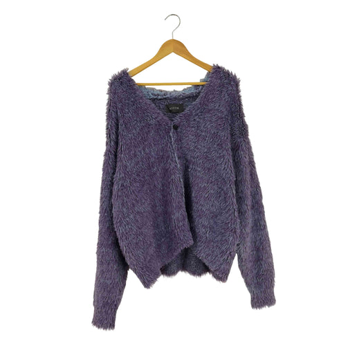 AIVER ミンク起毛フェザーヤーンカーディガン メンズ JPN:L