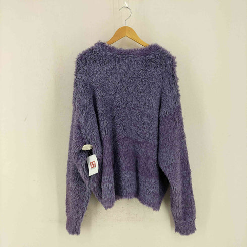 AIVER ミンク起毛フェザーヤーンカーディガン メンズ JPN:L