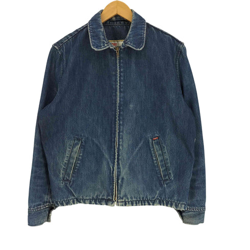 リーバイス Levis 90S ユーロ STA-PREST スタープレスト ジップアップ スイングトップ デニム ジャケット メンズ import:M