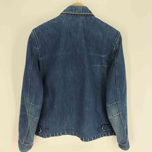 リーバイス Levis 90S ユーロ STA-PREST スタープレスト ジップアップ スイングトップ デニム ジャケット メンズ import:M