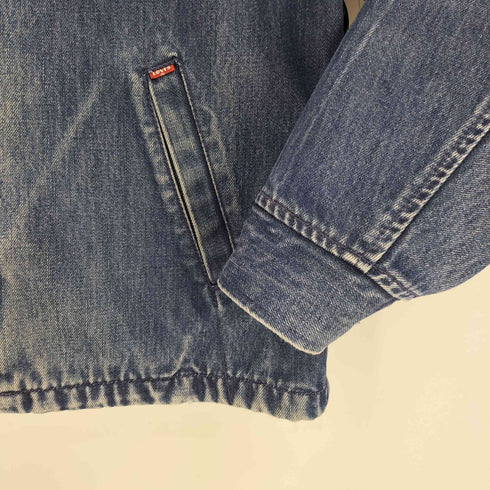 リーバイス Levis 90S ユーロ STA-PREST スタープレスト ジップアップ スイングトップ デニム ジャケット メンズ import:M