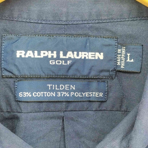 ラルフローレンゴルフ RALPH LAUREN GOLF TILDEN ポニー 刺繍 ポケット L/S ボタンダウン シャツ メンズ import:L