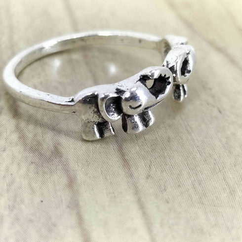 エレファントデザインリング メンズ 16