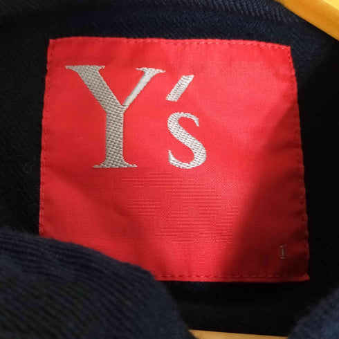 ワイズレッドレーベル Ys Red Label ストライプ ウール クロップド ジャケット レディース JPN:1