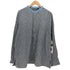 BON HOMME 90-00S 襟 デニム チェック 柄 L/S バンドカラー ネル シャツ メンズ import:XL