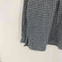 BON HOMME 90-00S 襟 デニム チェック 柄 L/S バンドカラー ネル シャツ メンズ import:XL