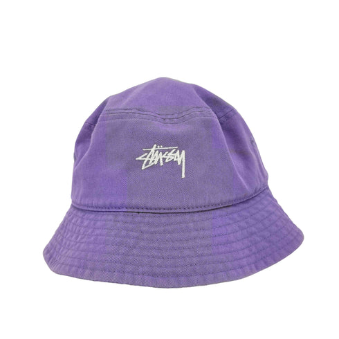 ステューシー Stussy ロゴ刺繍バケットハット メンズ L/XL
