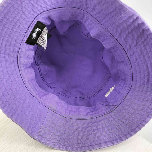 ステューシー Stussy ロゴ刺繍バケットハット メンズ L/XL