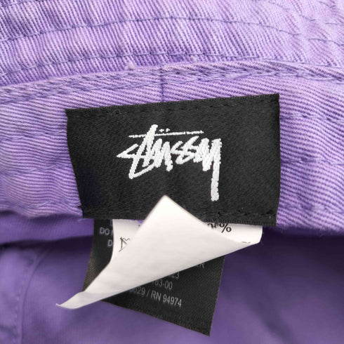 ステューシー Stussy ロゴ刺繍バケットハット メンズ L/XL