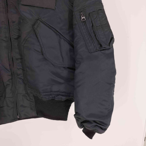 ユーエスエアーフォース U.S. AIR FORCE 米空軍 CWU-45P 80S USA製 ISRATEX社製 IDEALジップ ミリタリー フライト ジャケット 87年製 メンズ 38-40