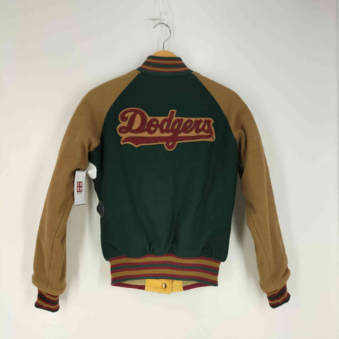 エムエルビー MLB LB-03 LA ワッペン刺繍 ウール リバーシブル スタジャン メンズ FREE