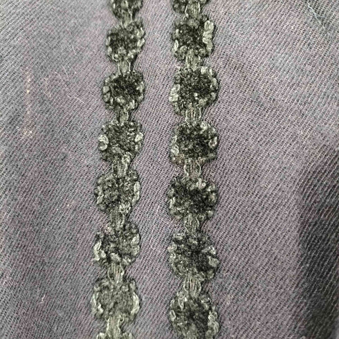 ローブドシャンブルコムデギャルソン robe de chambre COMME des GARCONS 90S 99AW AD1999 刺繍 ウールテーラードジャケット レディース