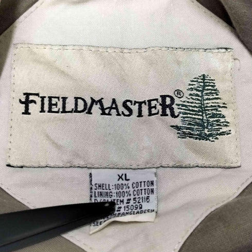 フィールドマスター fieldmaster 90S 比翼 ジップアップ フィールド ジャケット メンズ import:XL