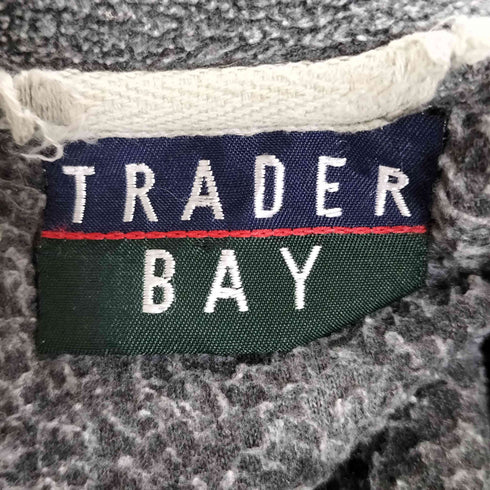 TRADER BAY 90s フリース ジップアップ トラッカージャケット メンズ import:M