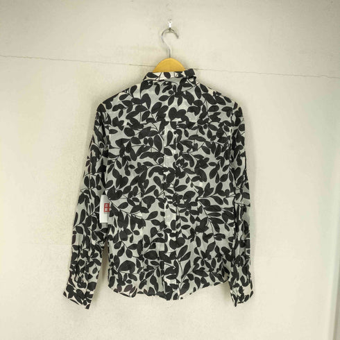 ドルチェアンドガッバーナ DOLCE&GABBANA ボタニカル柄 シルク シャツ レディース 40