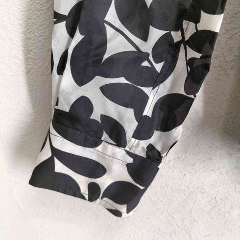 ドルチェアンドガッバーナ DOLCE&GABBANA ボタニカル柄 シルク シャツ レディース 40