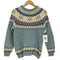 ウールリッチ WOOLRICH 90s 香港製 ノルディック ニット レディース import:M