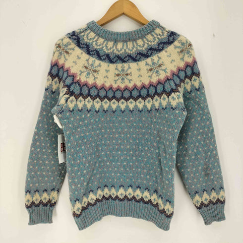 ウールリッチ WOOLRICH 90s 香港製 ノルディック ニット レディース import:M