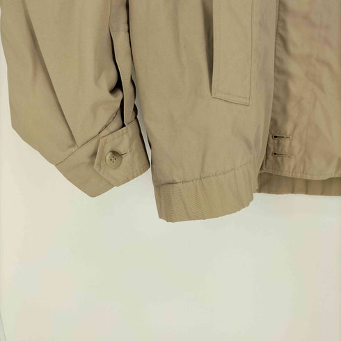 バーバリーズ BURBERRYS 70-80S 英国製 裏地ノバチェック 比翼ジップ 中綿 パテッド ジャケット メンズ